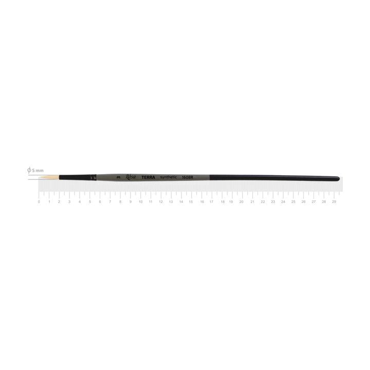 Synthetischer Rundpinsel ROSA TERRA 1608R | verschiedene Größen — Bild 6