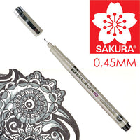 Technické pero SAKURA Pigma Micron BLACK | rôzne hrúbky — obrázok 7