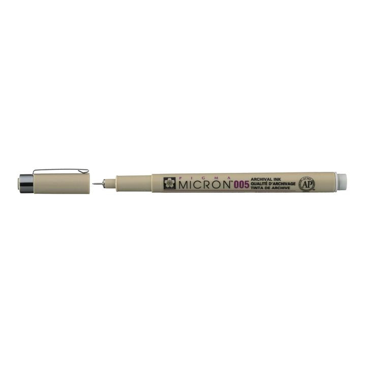 Technické pero SAKURA Pigma Micron svetloosivé  | rôzne hrúbky — obrázok 6