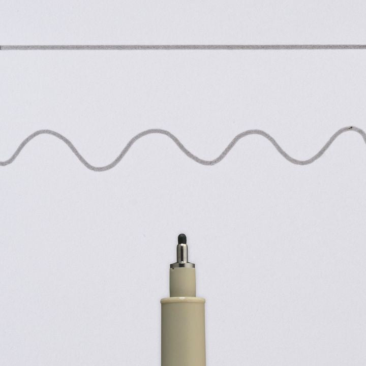 Technické pero SAKURA Pigma Micron tmavosivé  | rôzne hrúbky — obrázok 5