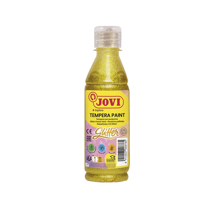 JOVI Flüssige Glitzer-Tempera-Farbe 250 ml | verschiedene Farben