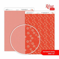 Τρυφερότητα Λουλούδια A4 χαρτιά Scrapbooking | Διάφορα σχέδια