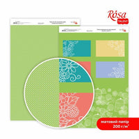 Τρυφερότητα Λουλούδια A4 χαρτιά Scrapbooking | Διάφορα σχέδια