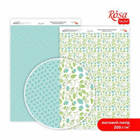 Τρυφερότητα Λουλούδια A4 χαρτιά Scrapbooking | Διάφορα σχέδια