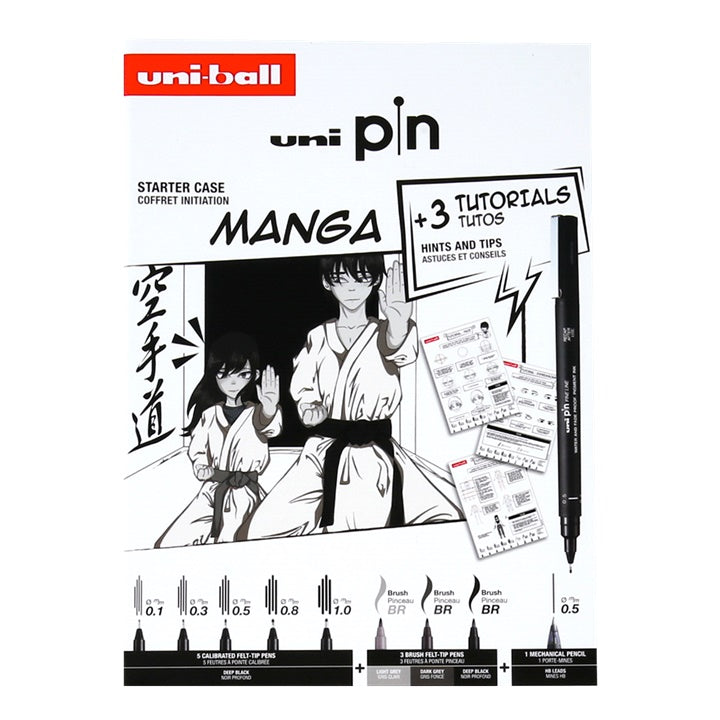 UNI PIN Manga darilni set za začetni etui