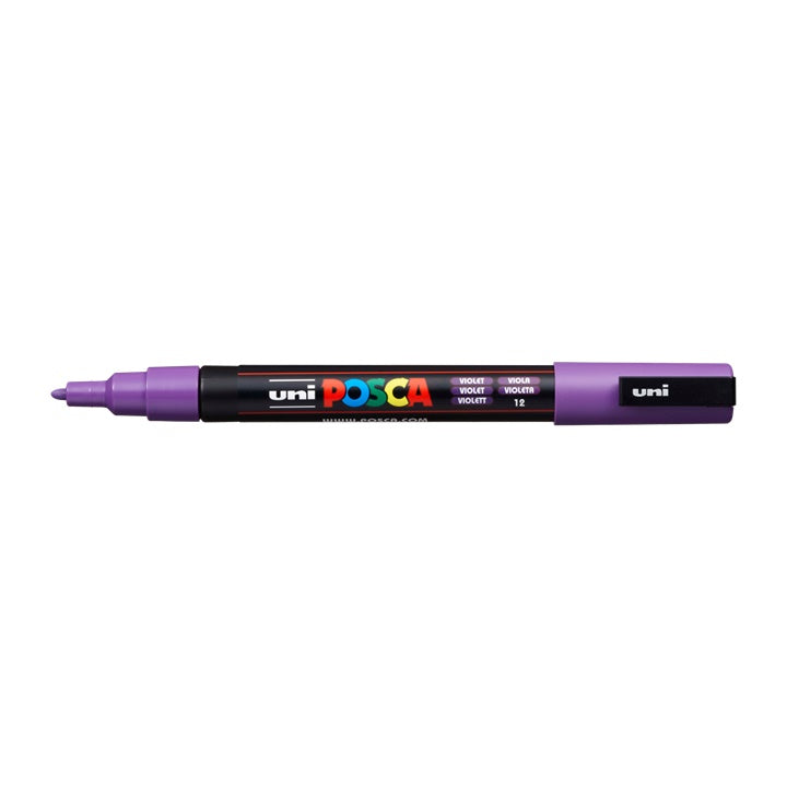 UNI POSCA Marker PC-3M 0,9 - 1,3 mm | verschiedene Farben — Bild 9