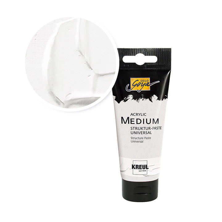 Solo Goya Strukturpaste – universell einsetzbar | verschiedene Größen | 100 ml