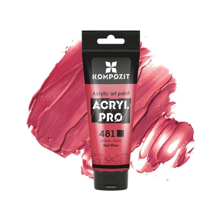 Vernice acrilica metallizzata ACRYL PRO ART Composite 75 ml | diverse tonalità