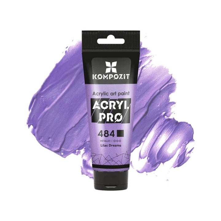 Vernice acrilica metallizzata ACRYL PRO ART Composite 75 ml | diverse tonalità
