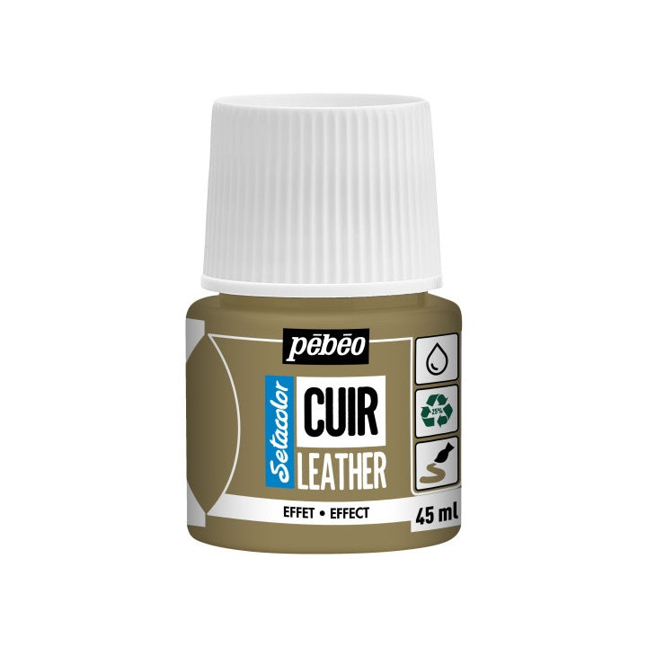 Vernice per pelle Pebeo Setacolor effect 45 ml | colori diversi