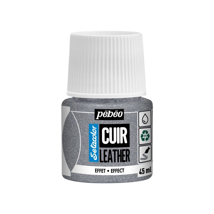 Vernice per pelle Pebeo Setacolor effect 45 ml | colori diversi