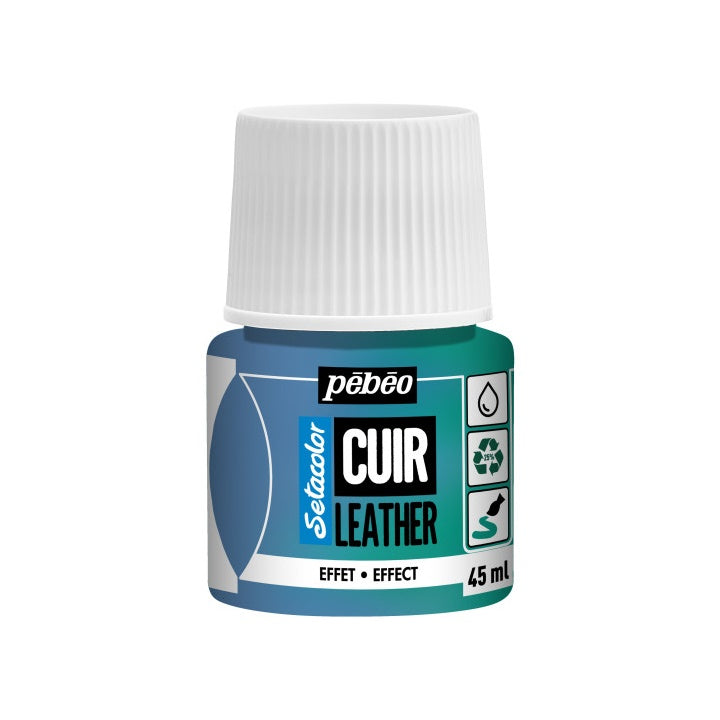 Vernice per pelle Pebeo Setacolor effect 45 ml | colori diversi