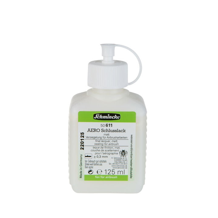 Schmincke AERO COLOR Schlusslack matt | verschiedene Größen | 125 ml