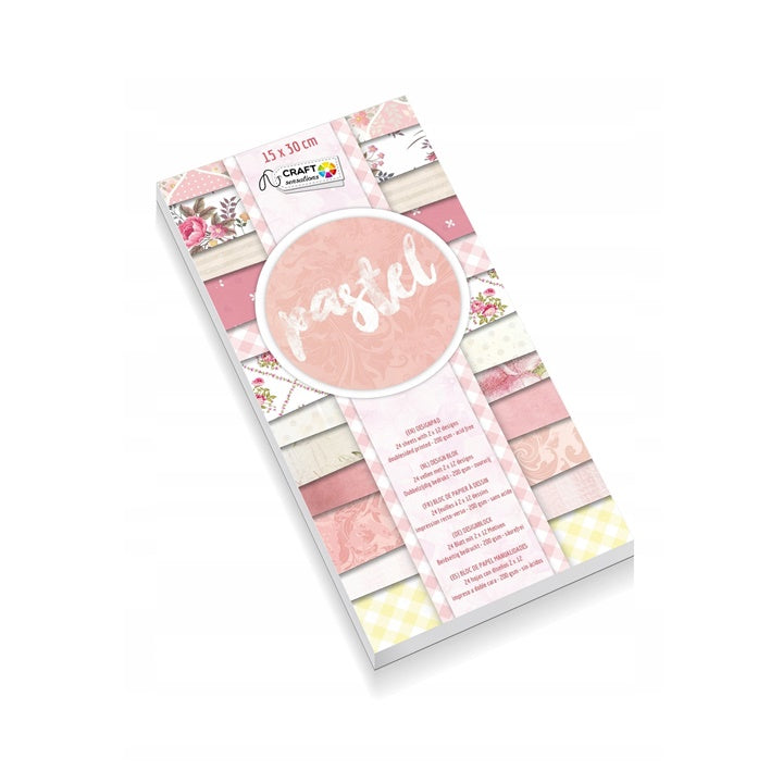 Papier na scrapbooking Craft Sensations 15x30 cm - 24 listov | rôzne dizajny — obrázok 2