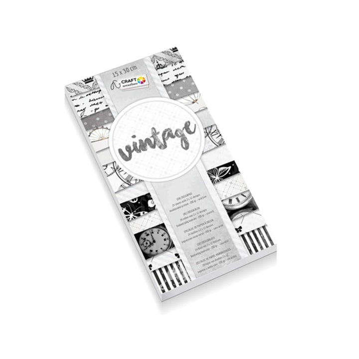 Papier na scrapbooking Craft Sensations 15x30 cm - 24 listov | rôzne dizajny — obrázok 3