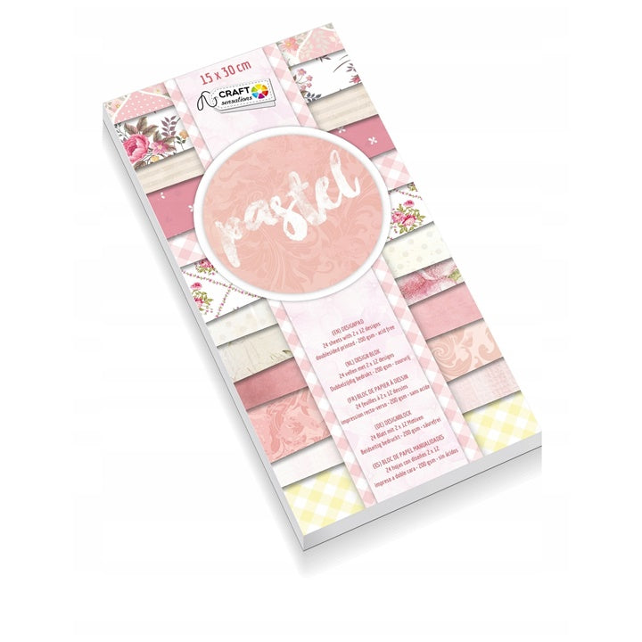 Papier na scrapbooking Craft Sensations 15x30 cm - 24 listov | rôzne dizajny — obrázok 5
