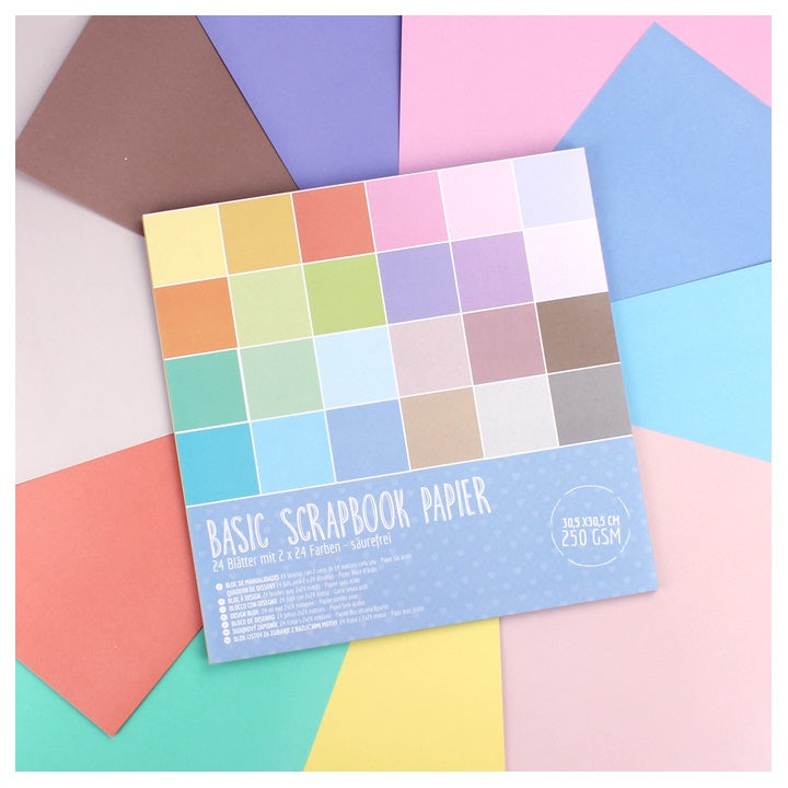 Papier na scrapbooking Craft Sensations 30.5x30.5 cm - 24 listov | rôzne dizajny — obrázok 2