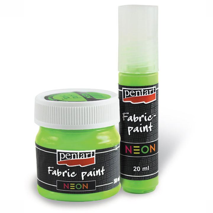 Farba na textil NEON 20 ml  | rôzne farby — obrázok 5