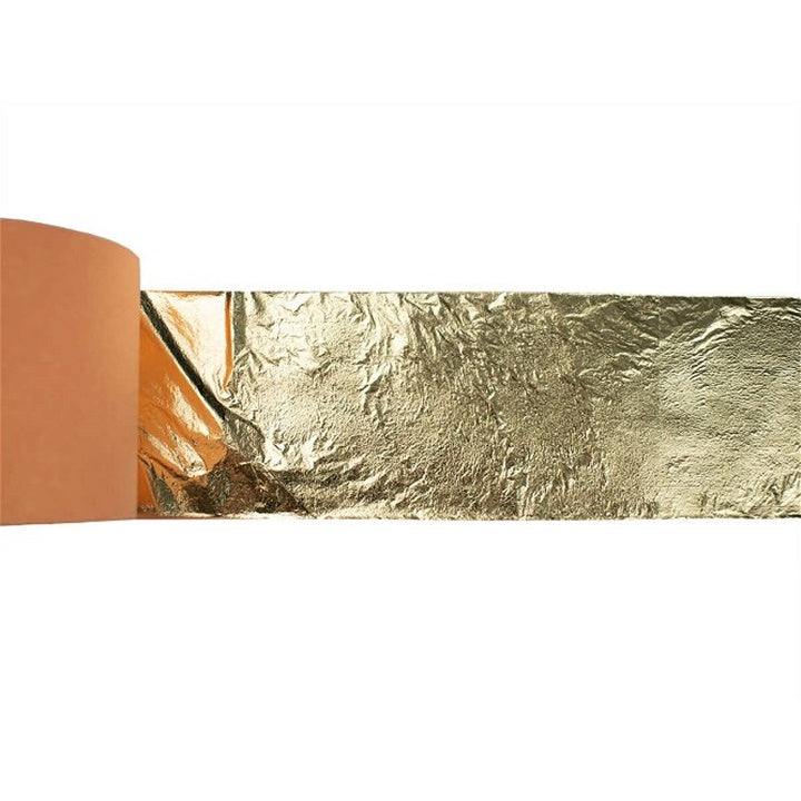 Zlaté metalické plátky v rolke 2.5 cm x 50 m — obrázok 2