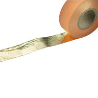 Zlaté metalické plátky v rolke 2.5 cm x 50 m — obrázok 3